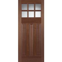 Pattern 664 External Hardwood Door (unglazed)
